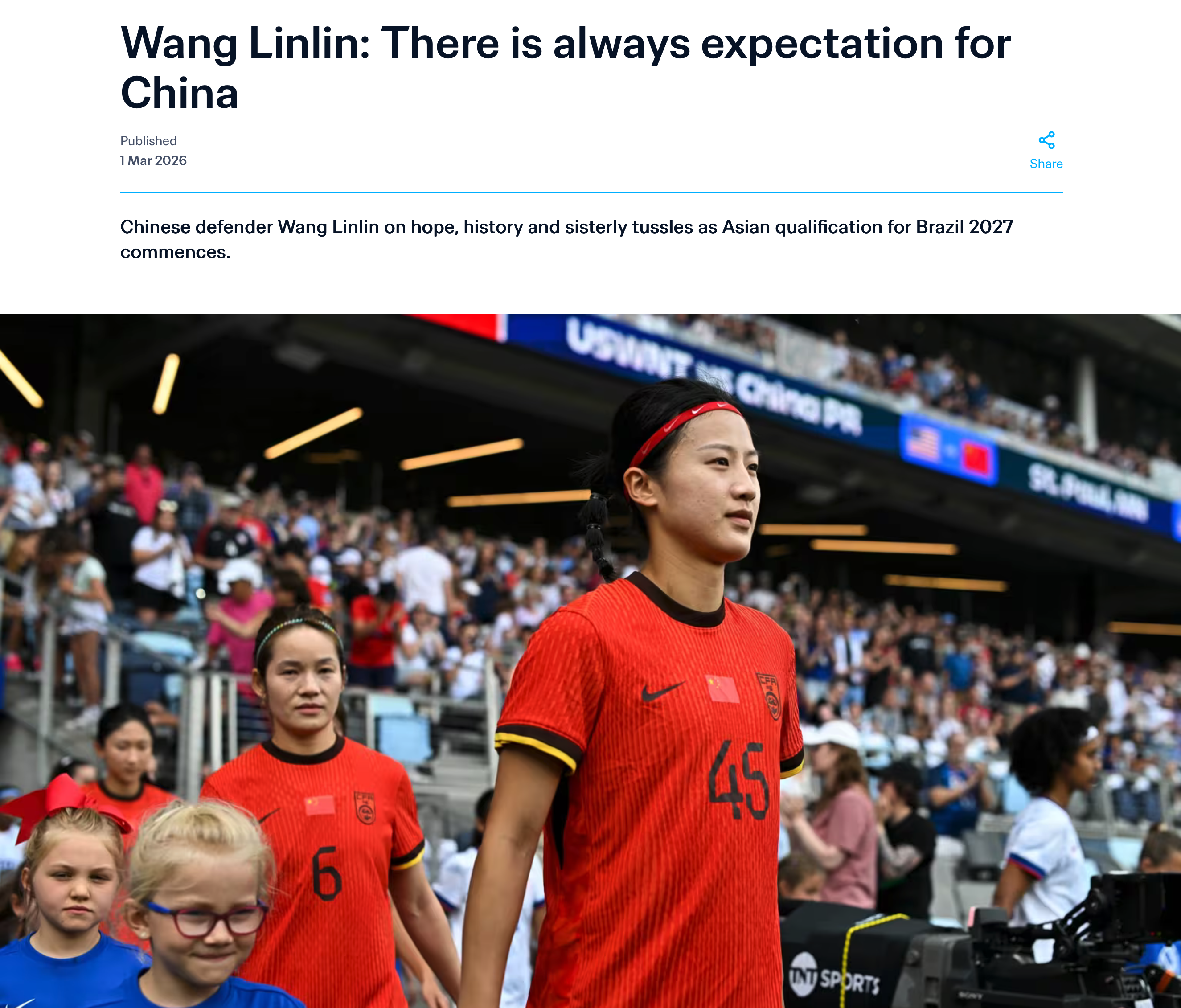 MK体育在线-国际足联重点关注！中国女足冲第10冠，对手放话：要和中国打对攻